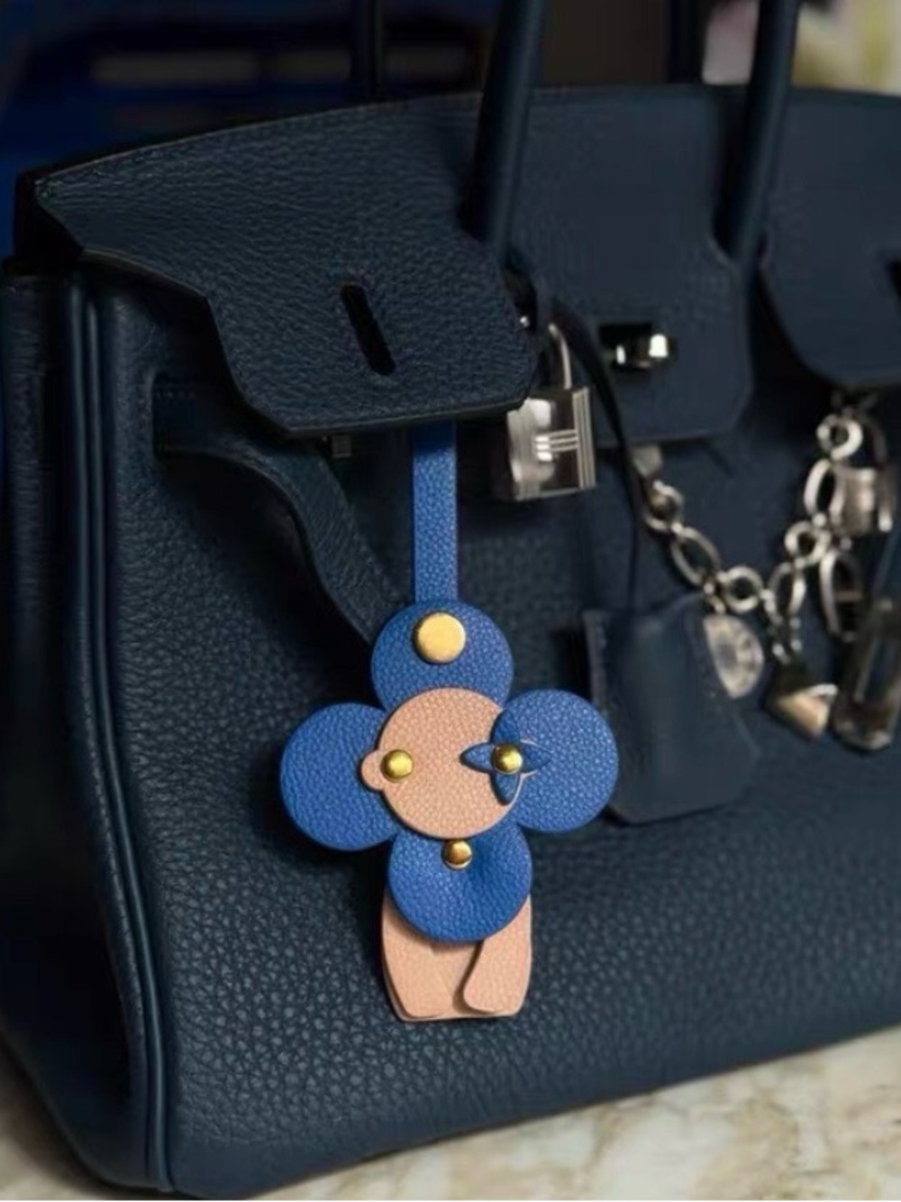 Louis Vuitton GWP Holiday Carousel Leather Ornaments/Bag Charms (set of 3) - Picture 11 of 16
